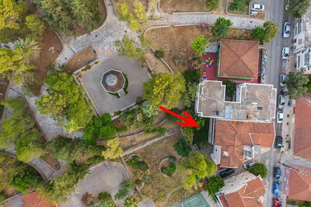 Central & Elegant Suite With Private Garden อาร์กอสโตลี ภายนอก รูปภาพ